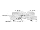Ecksofa Mason III | Grau 2
