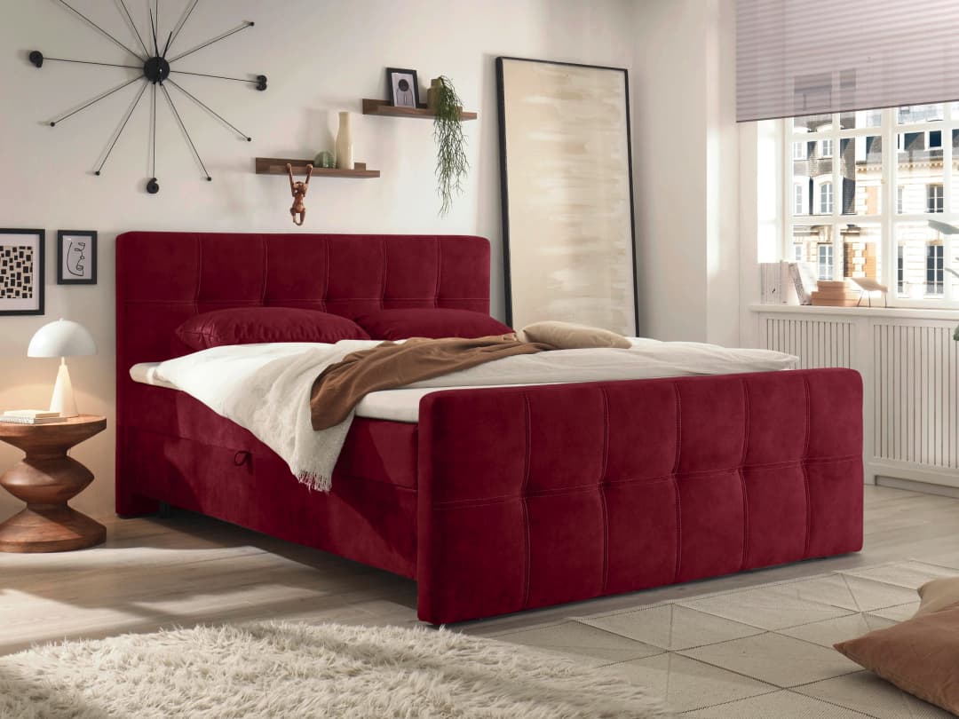 Boxbett Basbek | Rot