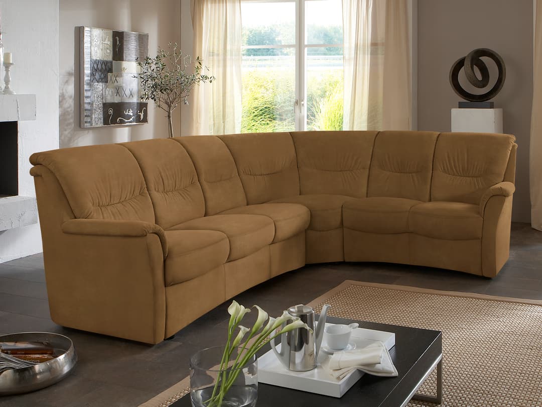 Ecksofa Garpiano | Braun