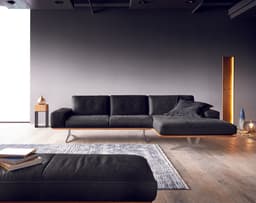 Koinor Ecksofa Hiero (FM) | Schwarz