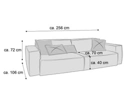 Einzelsofa Croviana VI | Weiß