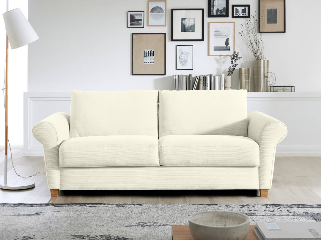 Schlafsofa Bigge | Weiß