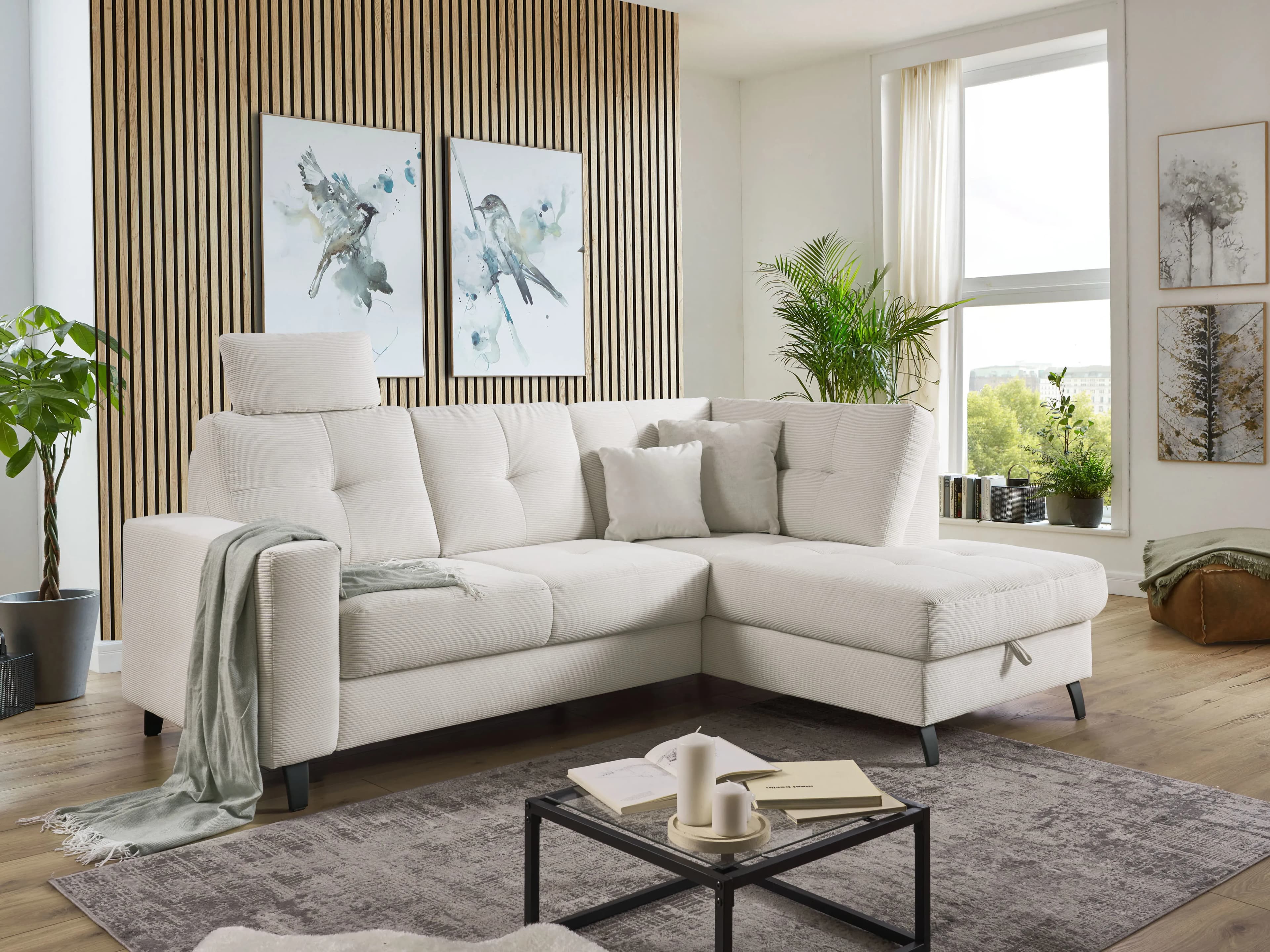 Ecksofa Samara | Beige