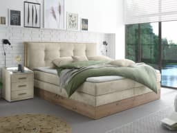 Boxspringbett Bigome II | Grau