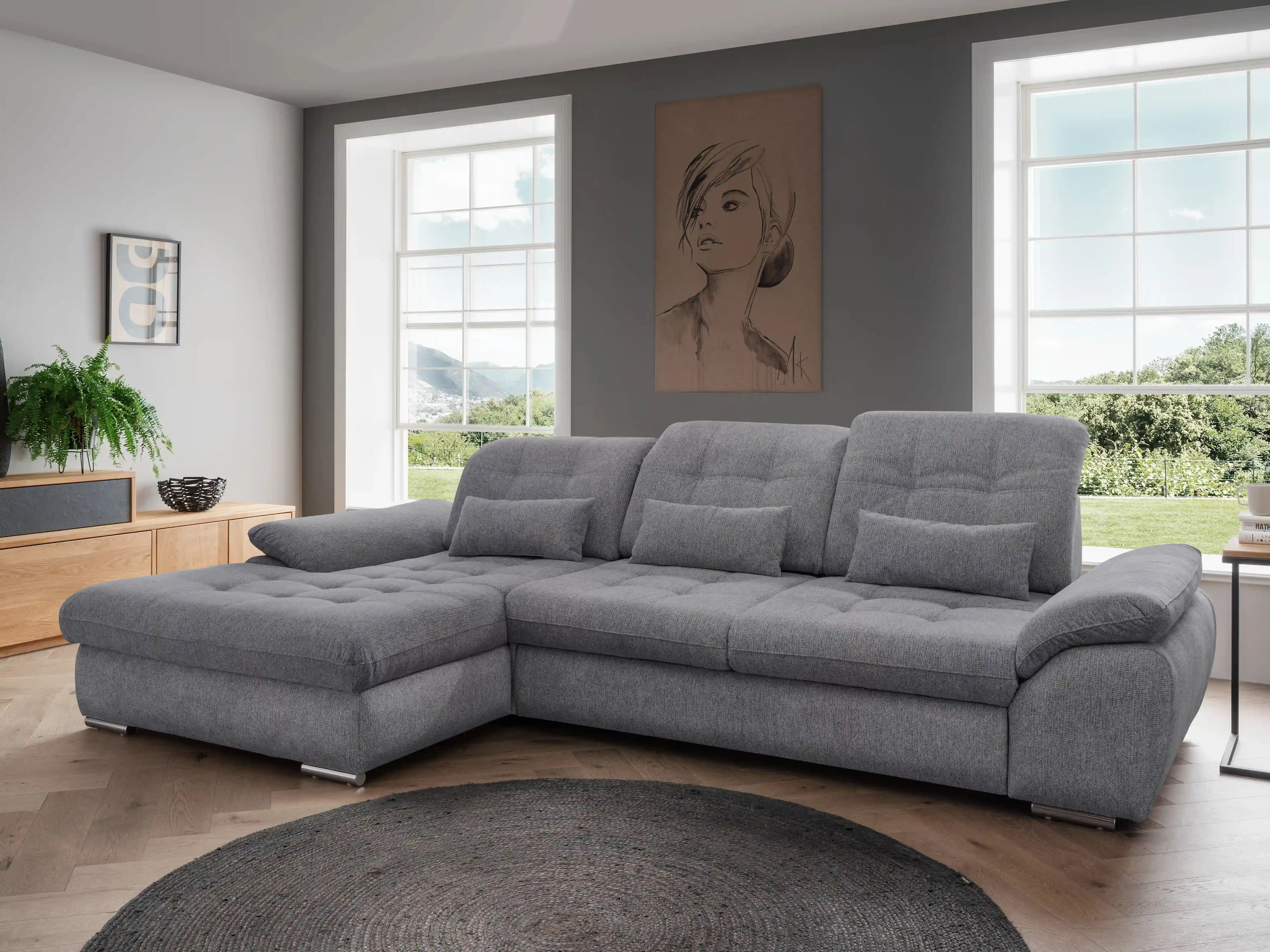 Ecksofa Bekki | Braun