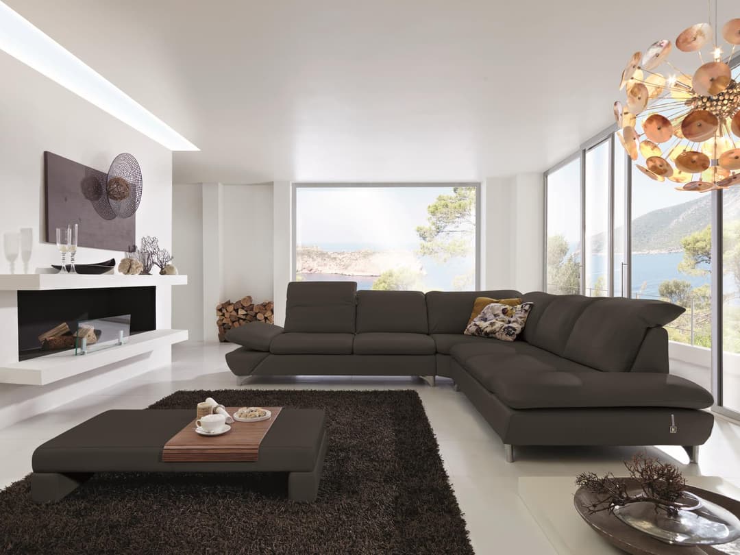W.Schillig Ecksofa taoo III | Braun