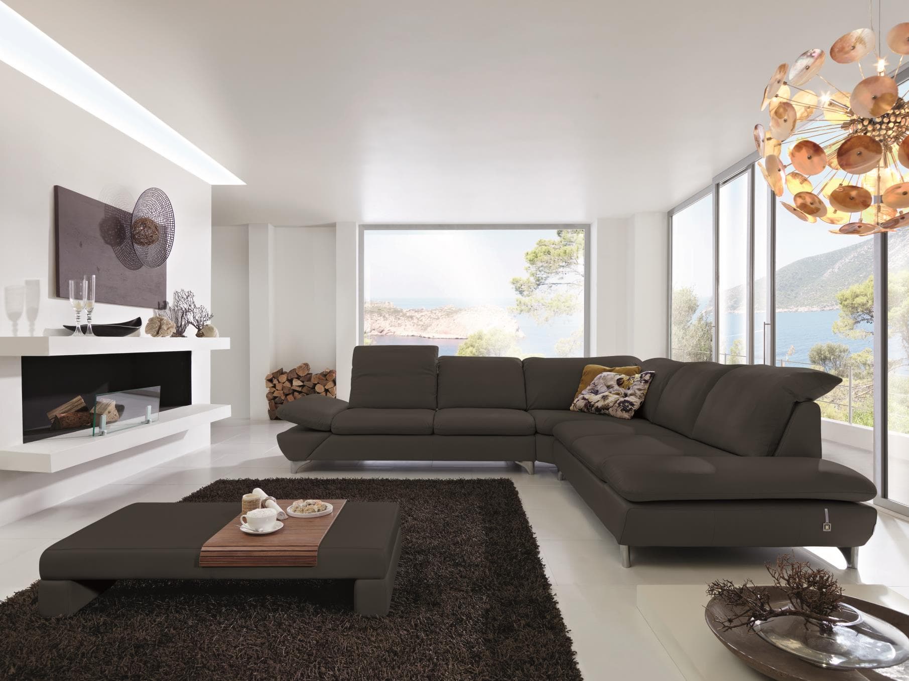 W.Schillig Ecksofa taoo III | Grau