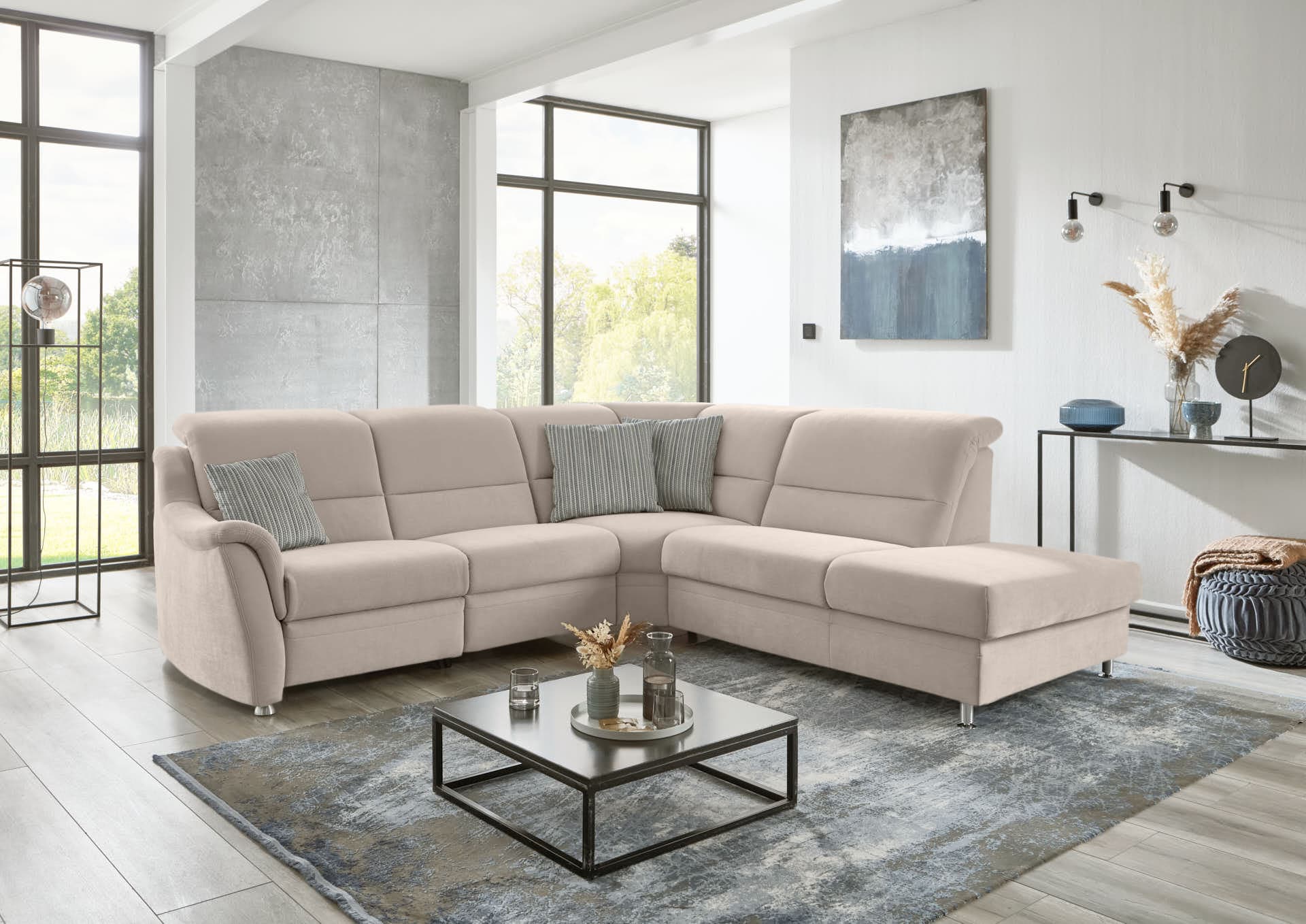 Ecksofa Palanga | Grau