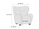 Sessel Gisella | Grau 3