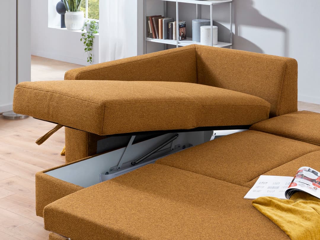 Ecksofa Penta VI | Gelb