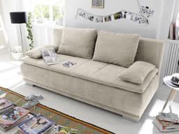 Schlafsofa Bavenzo | Weiß