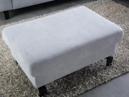 Polsterhocker Cabianca X | Grau