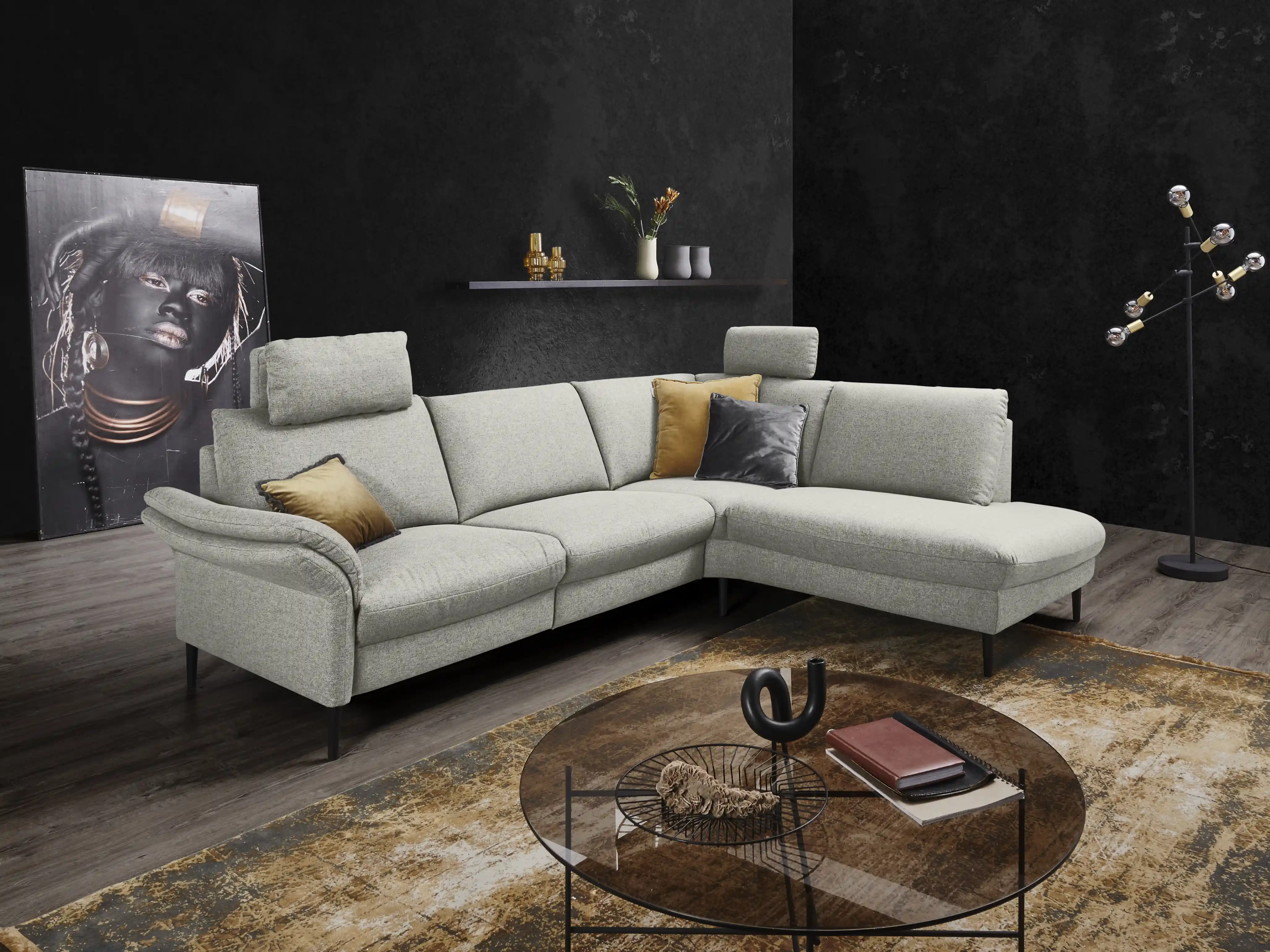 Ecksofa Carpin IV | Weiß