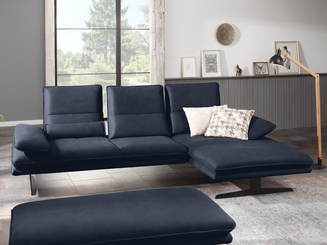 W.Schillig Ecksofa 16777 broadway II | Blau
