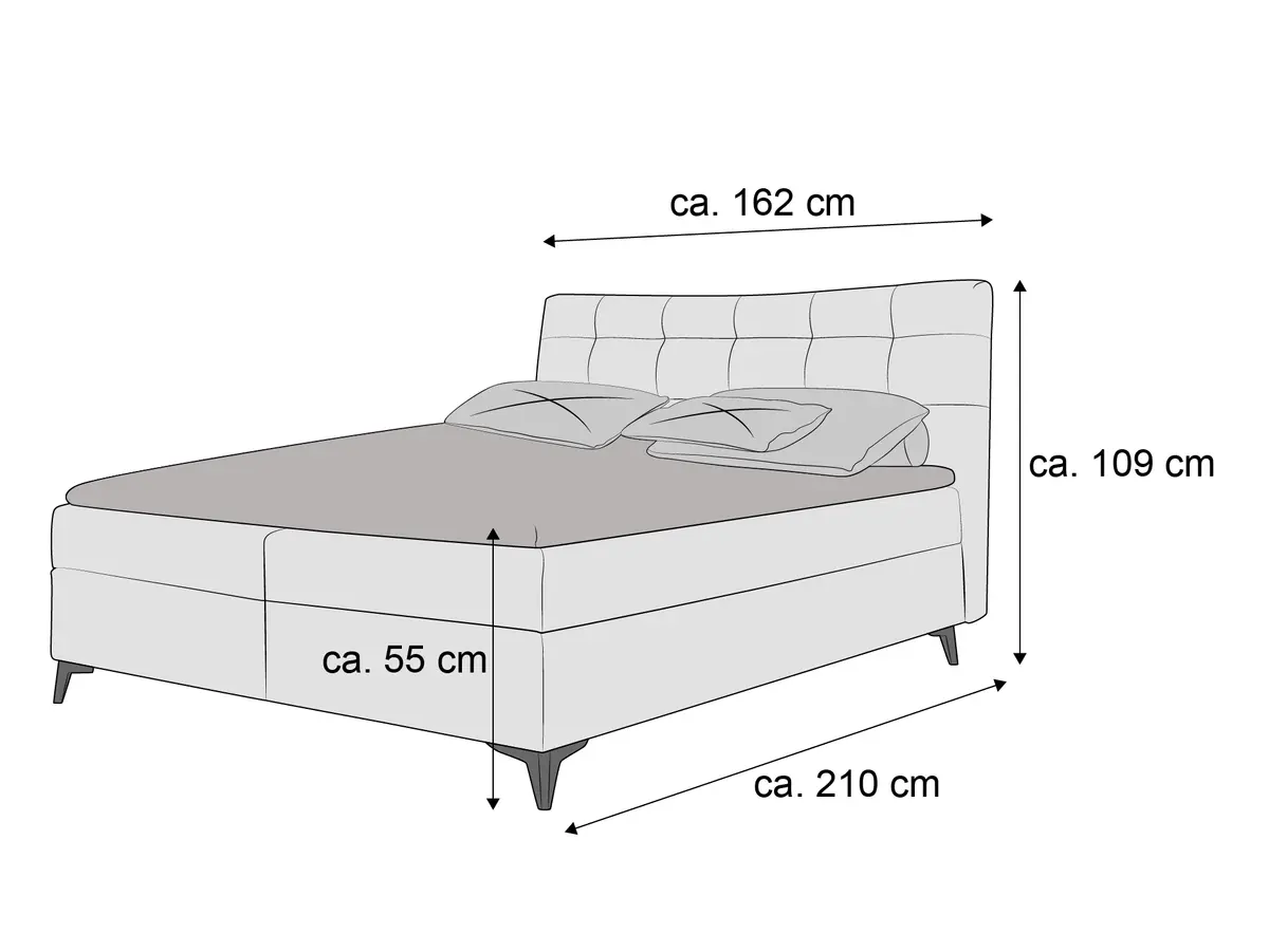 Boxbett Bolia | Grau