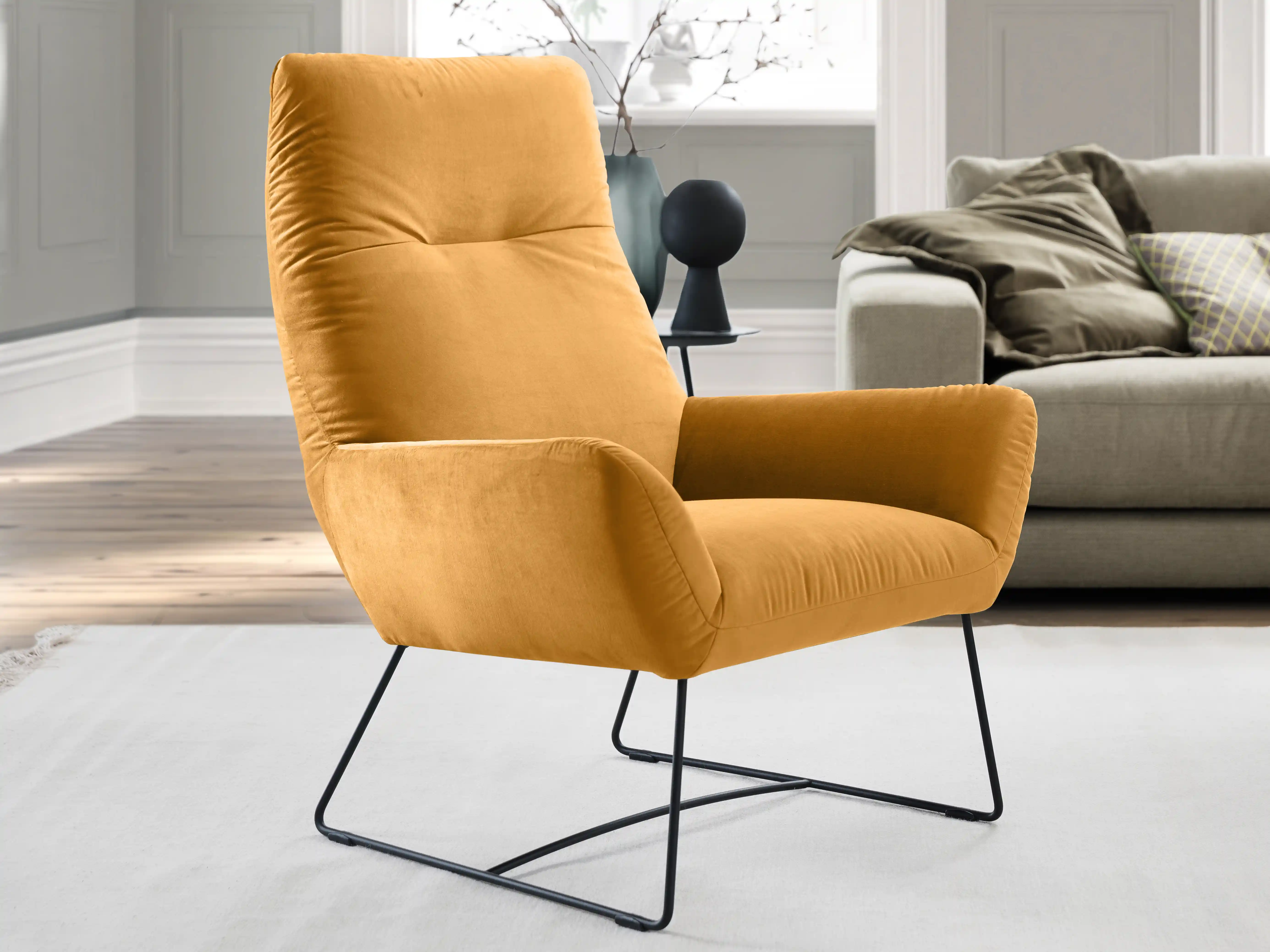 Polstersessel Cabella V | Gold