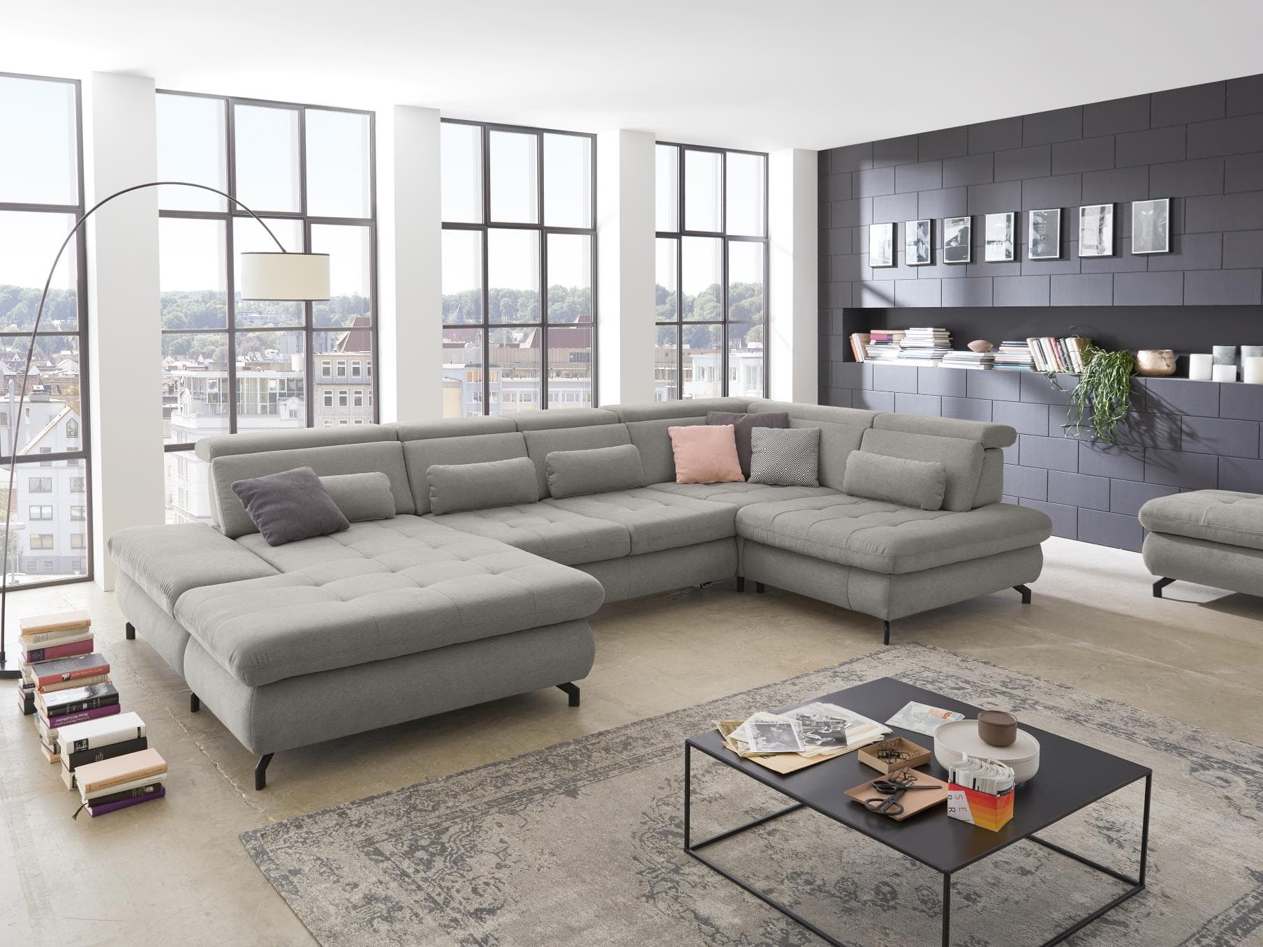 Wohnlandschaft Marella | Grau