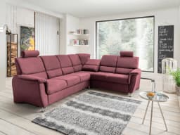 Ecksofa Bulma III | Rosa
