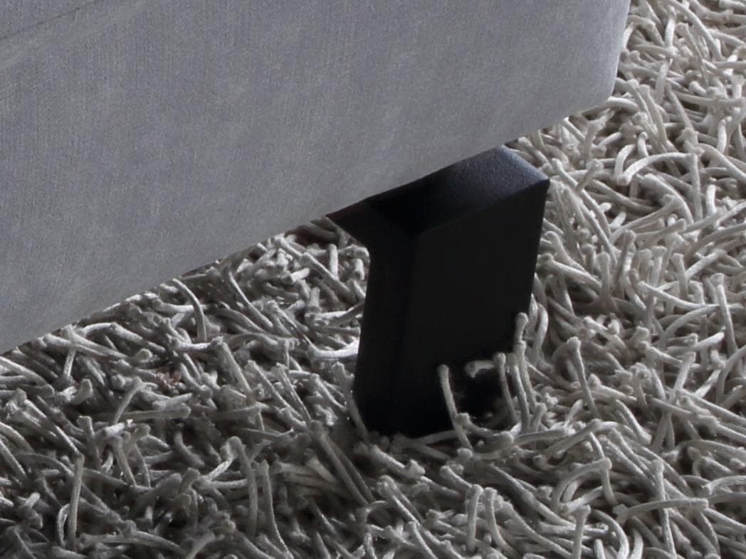 Polsterhocker Cabianca X | Grau
