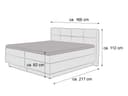 Boxspringbett Saargau | Grau 4