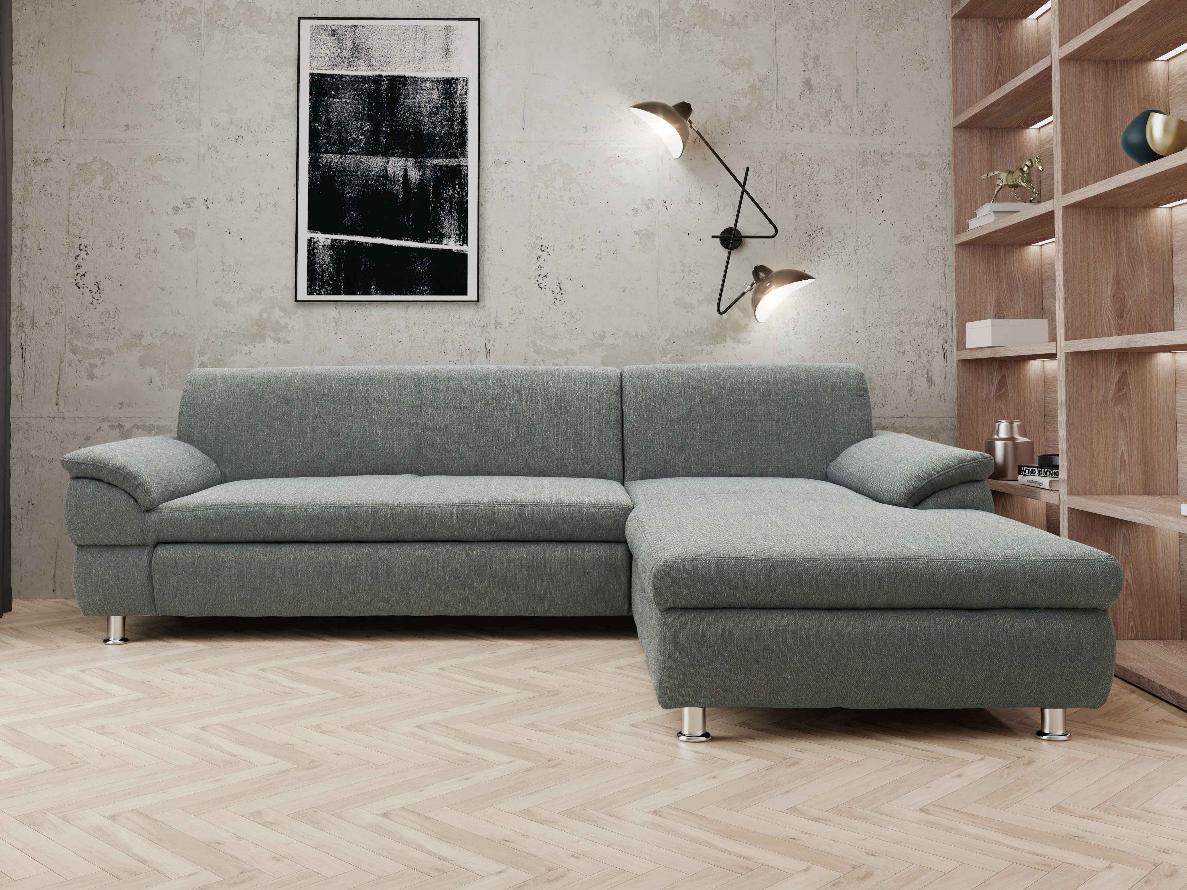 Ecksofa Doug | Grau