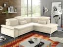 Ecksofa Borgiallo | Weiß