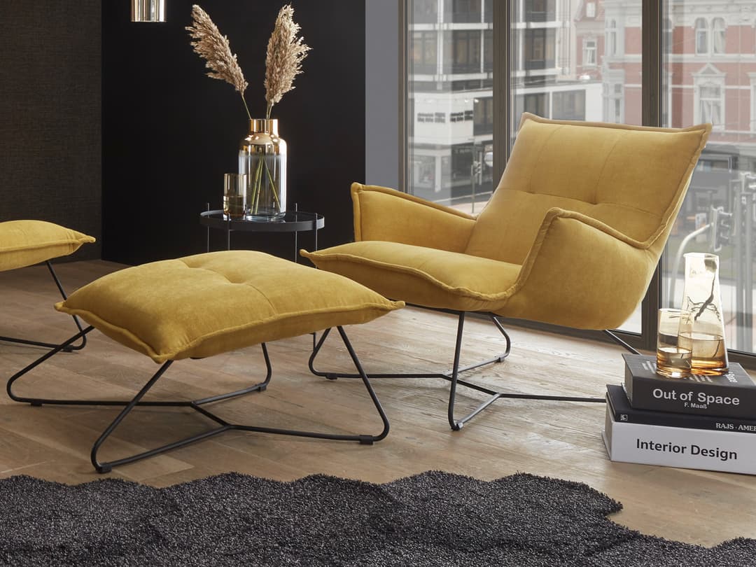 Sessel Benno II | Gelb