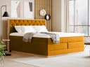 Boxspringbett Cossau | Gelb