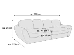 Bigsofa Savannah | Grün