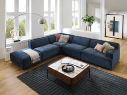 Ecksofa Kasa | Blau