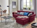 Ecksofa Scandicci IV | Rot