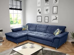 Ecksofa Drenchia | Blau