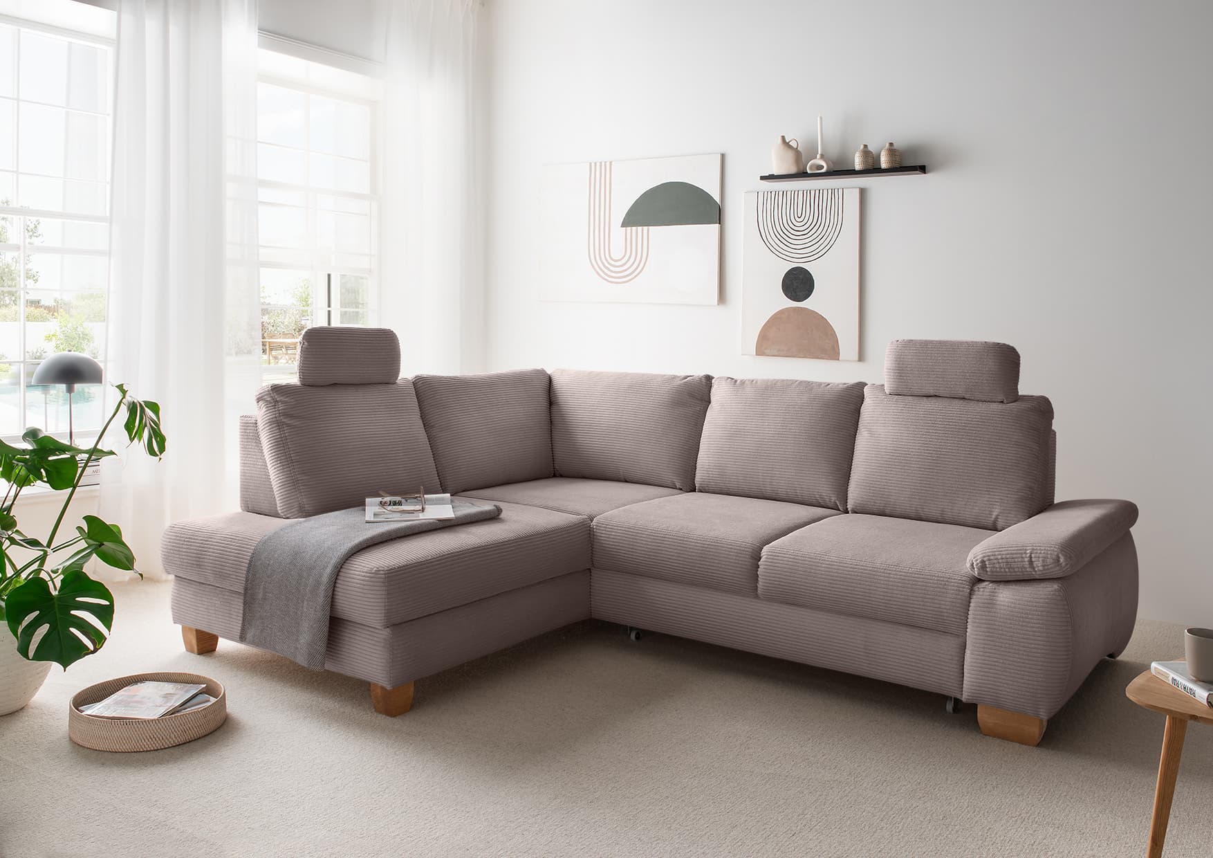 Ecksofa Betsy II | Braun