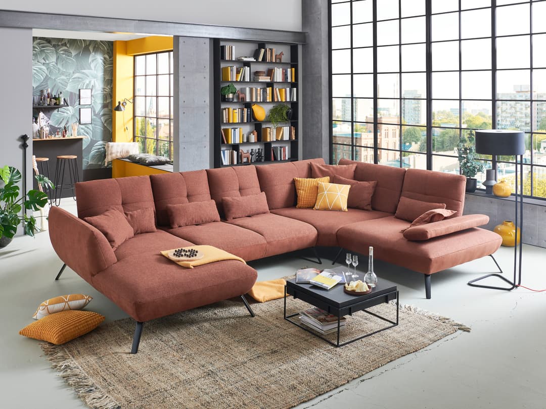 Wohnlandschaft Paola IV | Mehrfarbig