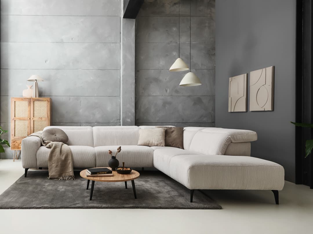 Ecksofa Karlo IV | Grau