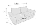 Schlafsofa Penta III | Türkis 4