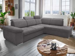Ecksofa Boris II | Grau
