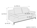 Schlafsofa Sambesi | Grau 2