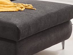 Ecksofa Monno II | Schwarz