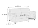 Einzelsofa Zanano XI | Braun 3