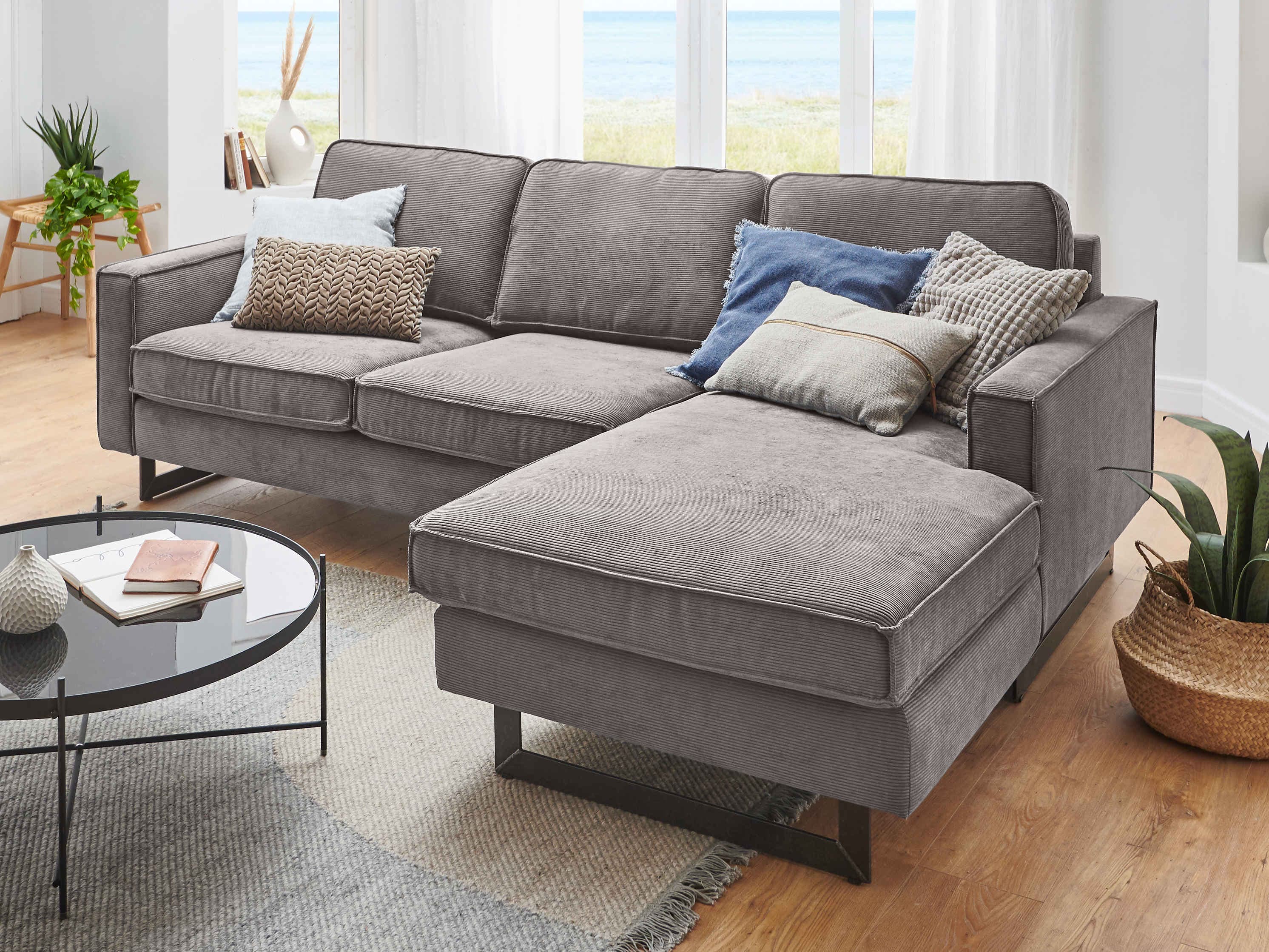 Ecksofa Kellan VI | Grau