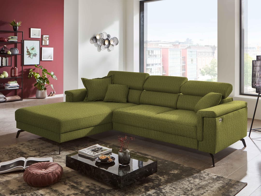 Ecksofa Irmina IV | Grün