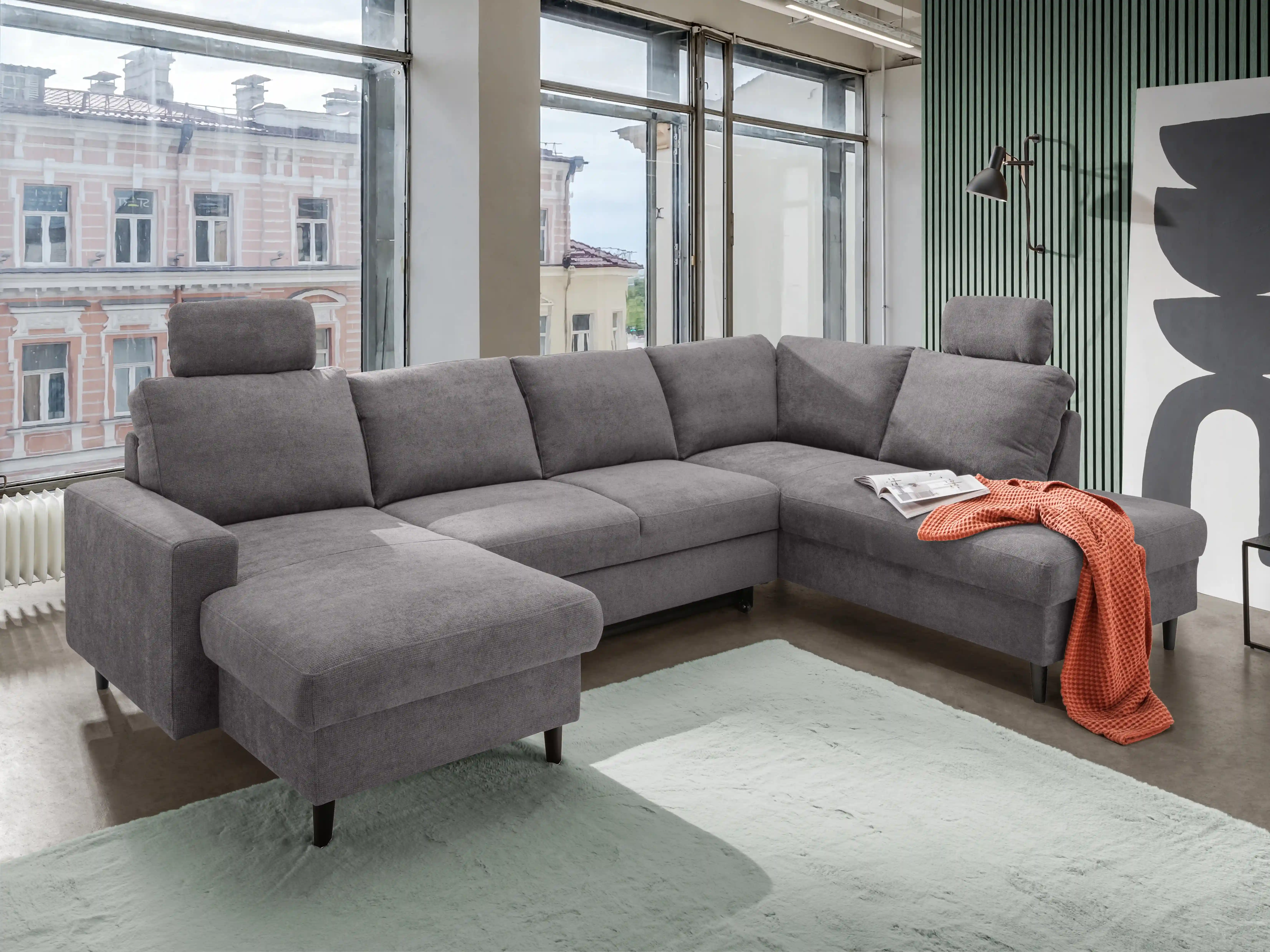 Wohnlandschaft Balder | Grau