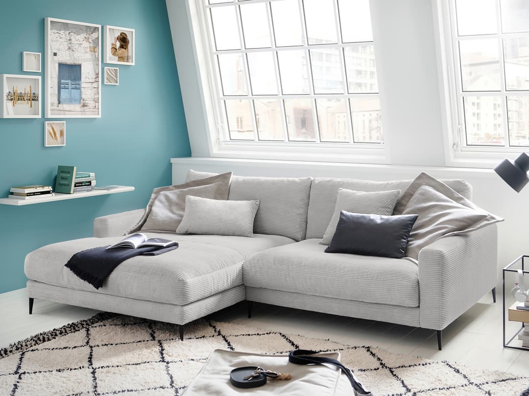 Ecksofa Cortino VII | Grau