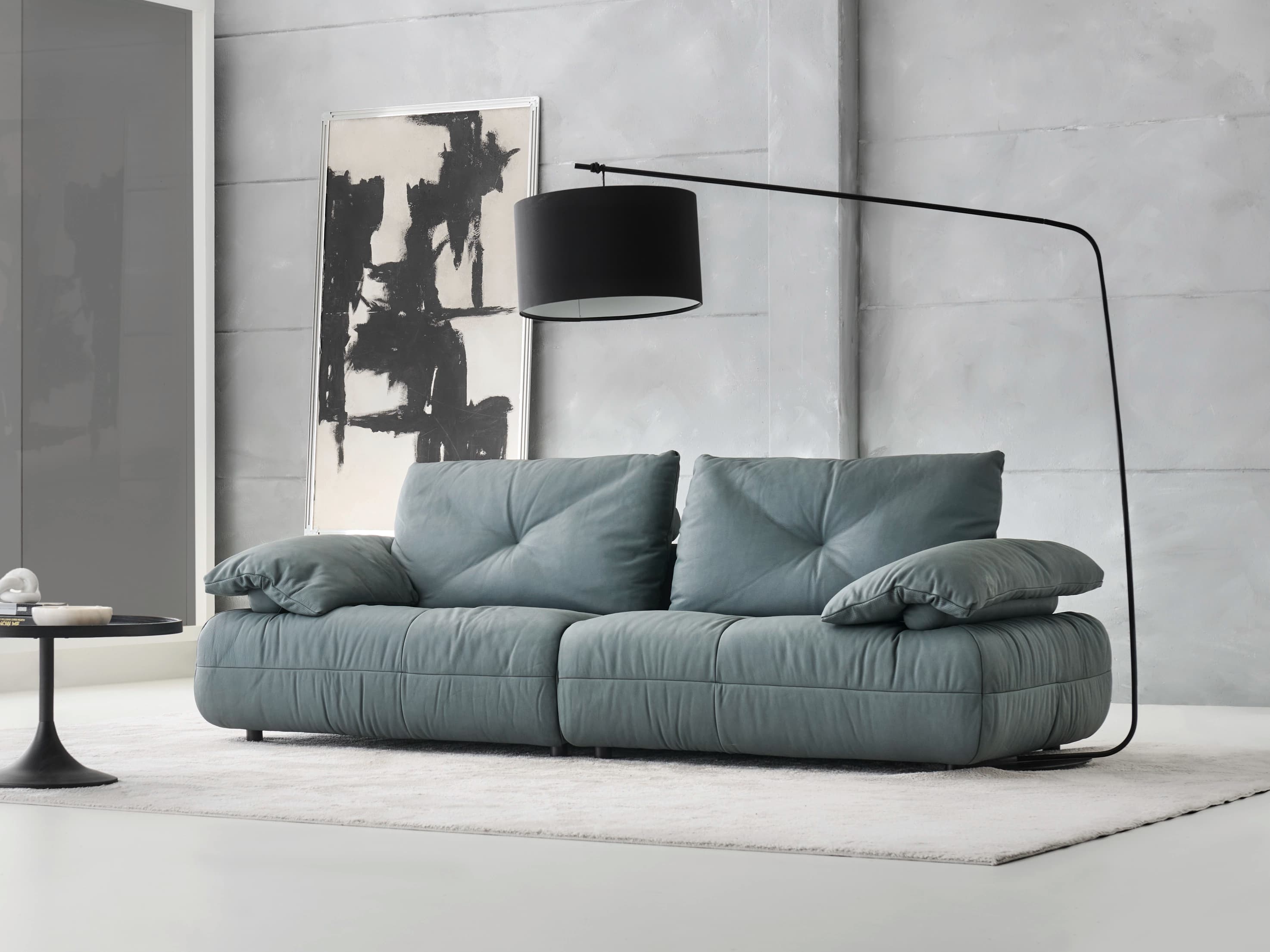 Einzelsofa Respicio | Blau