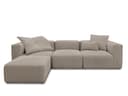 Ecksofa Dorna V | Braun