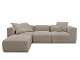 Ecksofa Dorna V | Braun