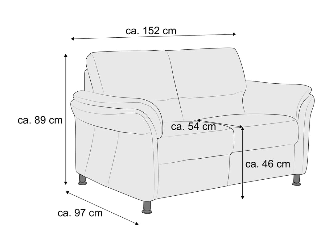 Einzelsofa Zanano XII | Braun