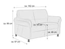 Einzelsofa Zanano XII | Braun 3