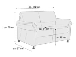 Einzelsofa Zanano XII | Braun